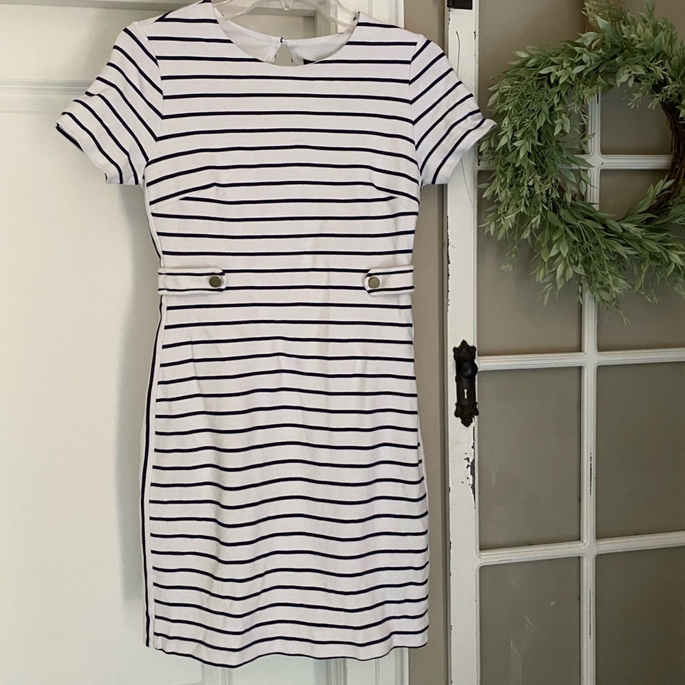 Banana Republic Striped Bodycon dress SZ 6P
